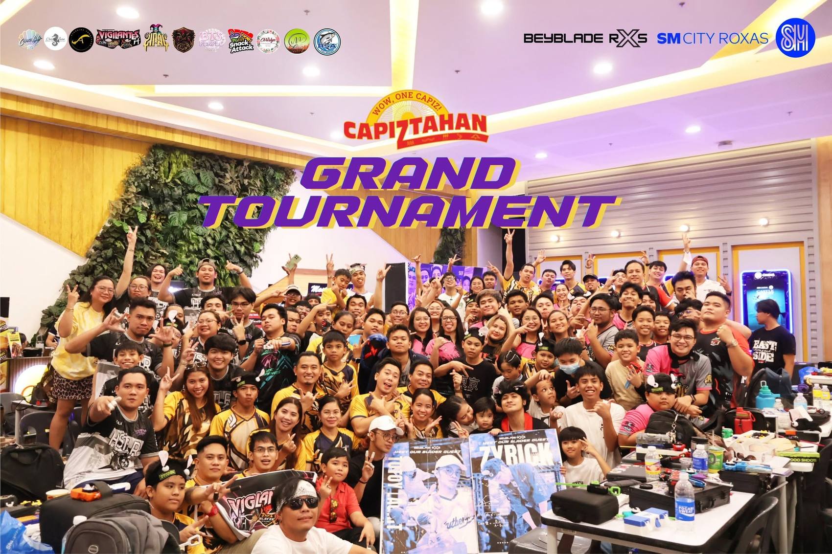 Capiztahan Grand Tournament crowd at SM City Roxas